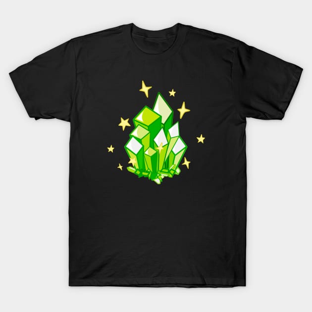 Peridot T-Shirt by Kelly Louise Art